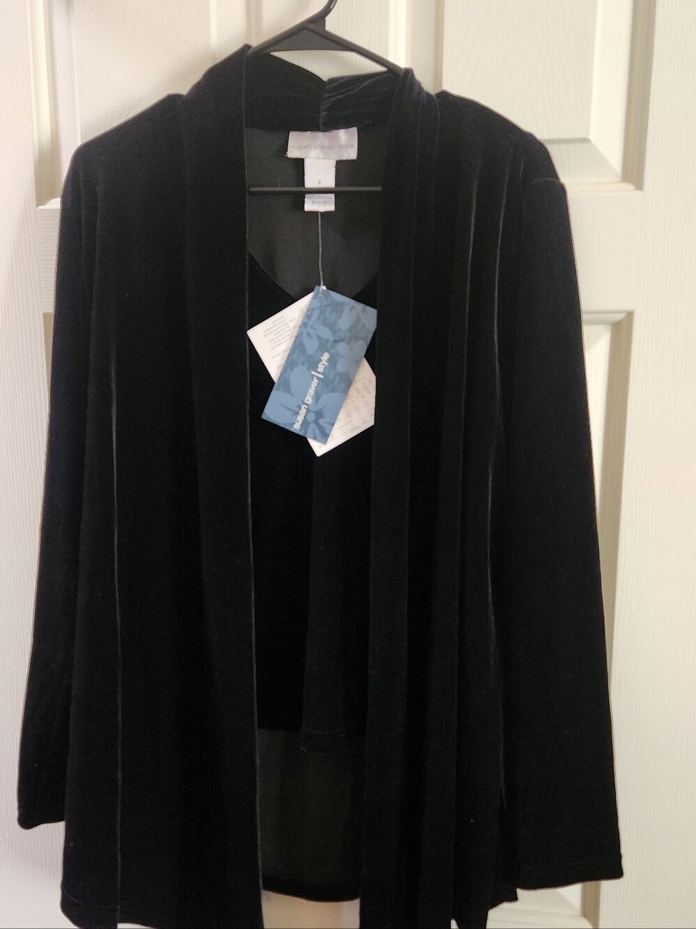 NWT open Cardigan With Attached Tank Top Small